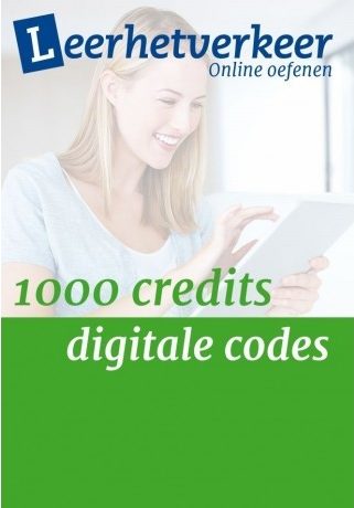 Digitale codes  per mail 1000 credits